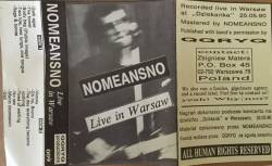 Nomeansno : Live In Warsaw